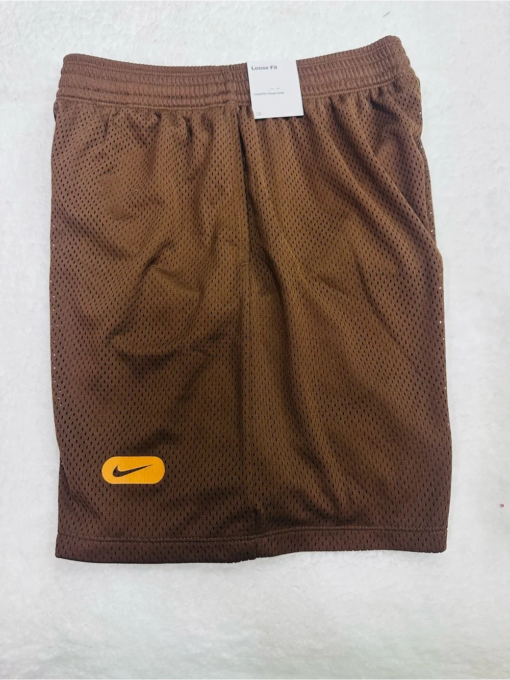 Boys Brown Nike Shorts